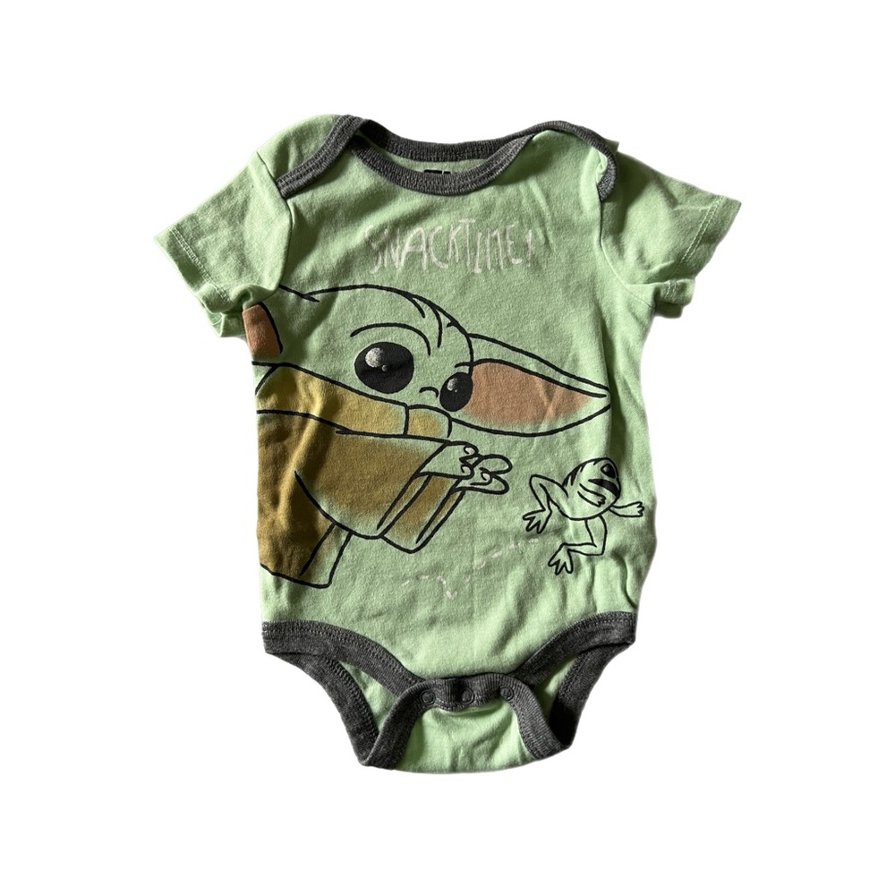 STAR WARS The Child Baby Yoda Onesie Size 3-6 Months